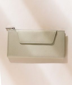 Handcrafted Ivory White Leather Wallet: Women's Everyday Accessory